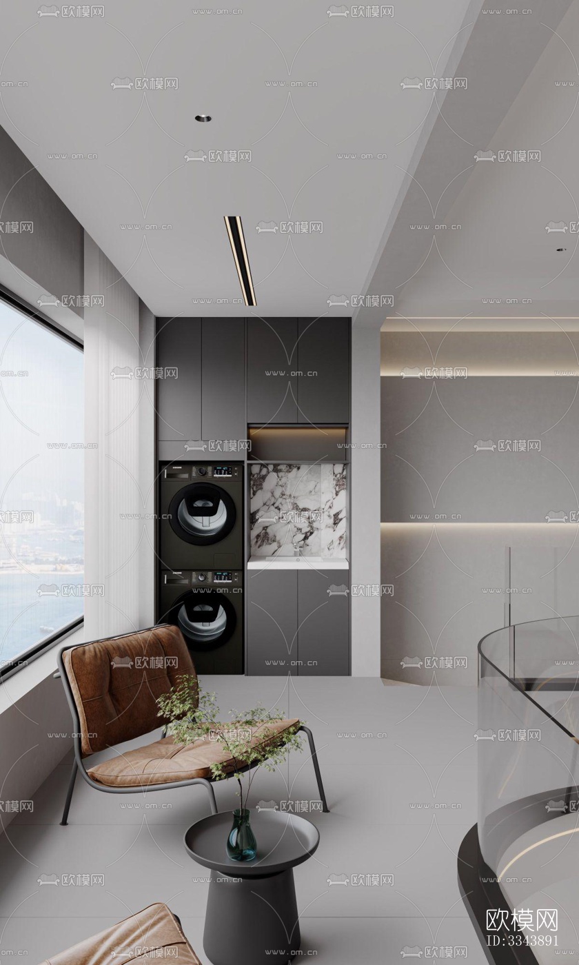 现代别墅效果图下载（渲染图11）