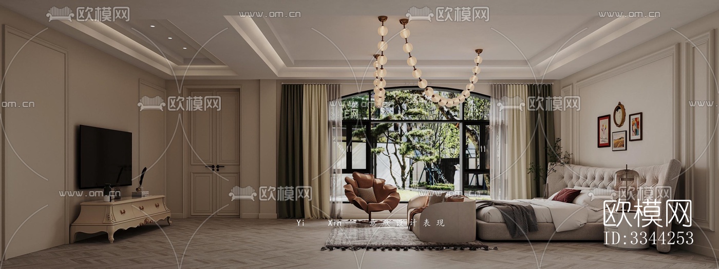 现代别墅效果图下载（渲染图8）