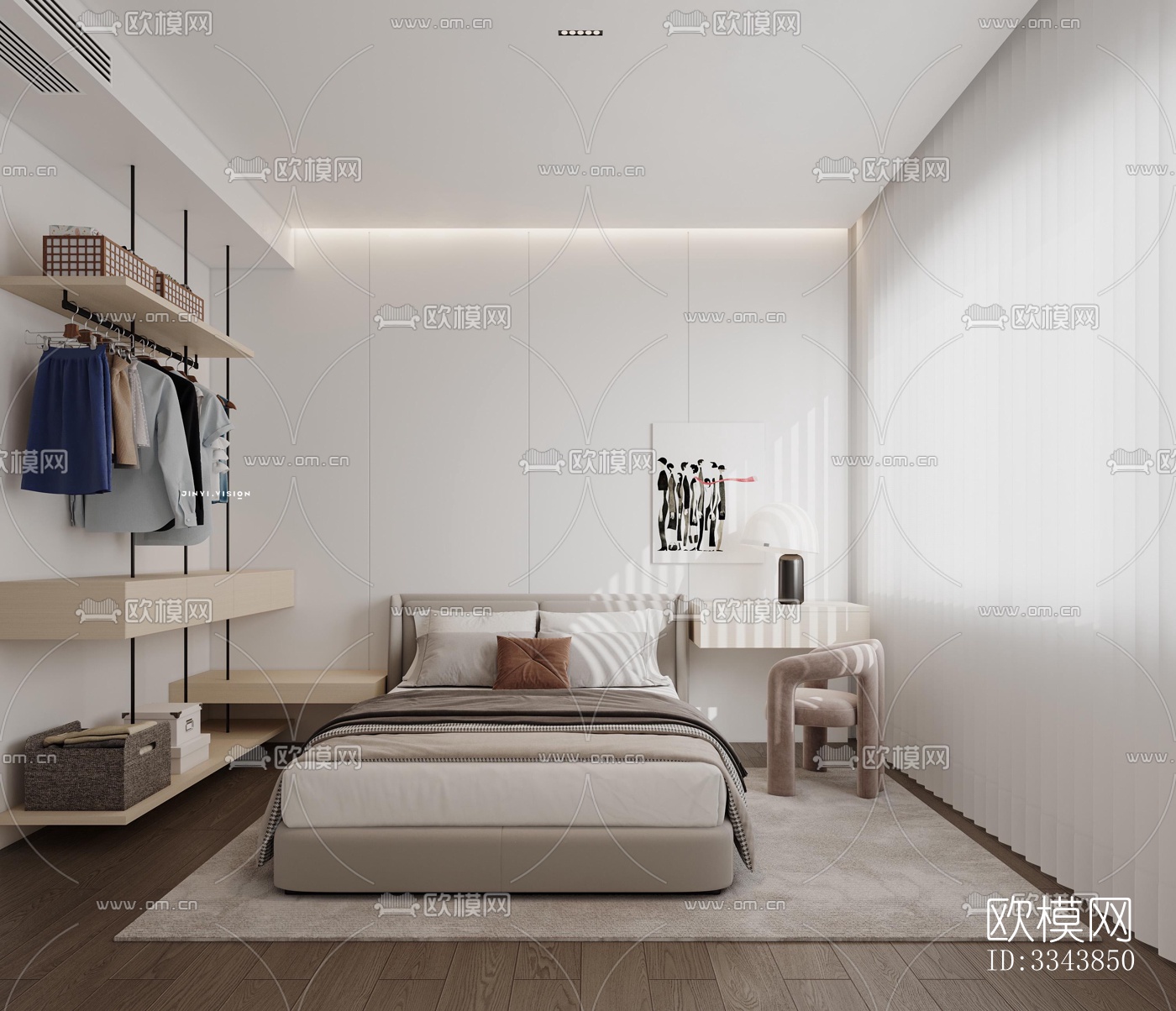 现代别墅效果图下载（渲染图3）