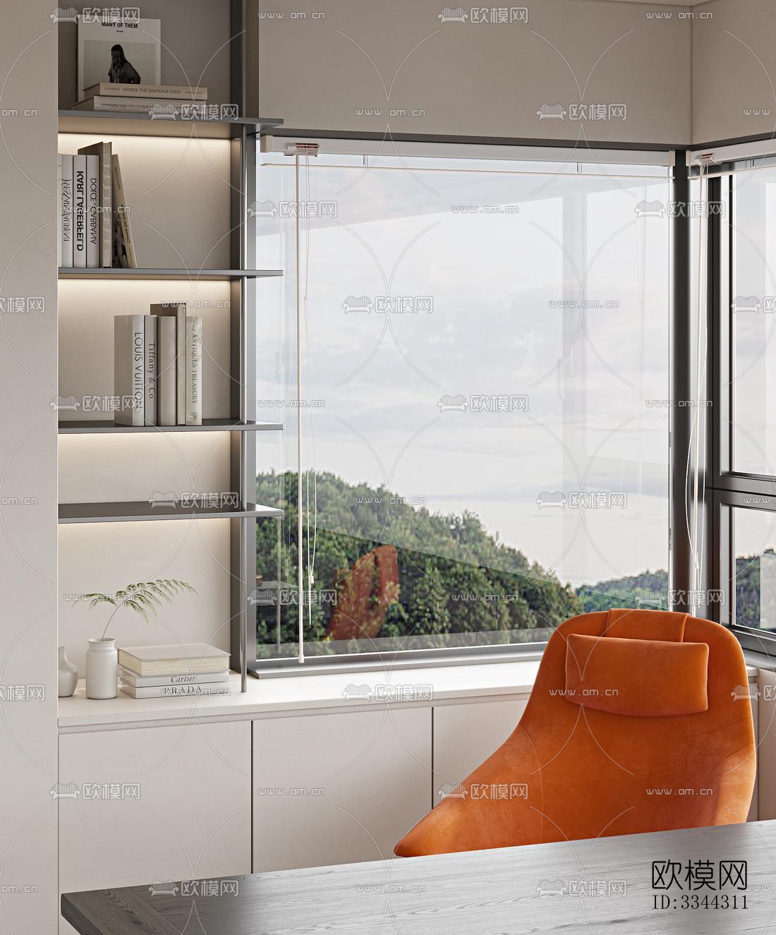 现代别墅效果图下载（渲染图17）