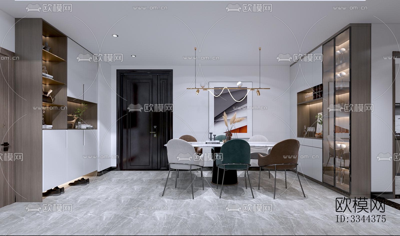 现代别墅效果图下载（渲染图3）