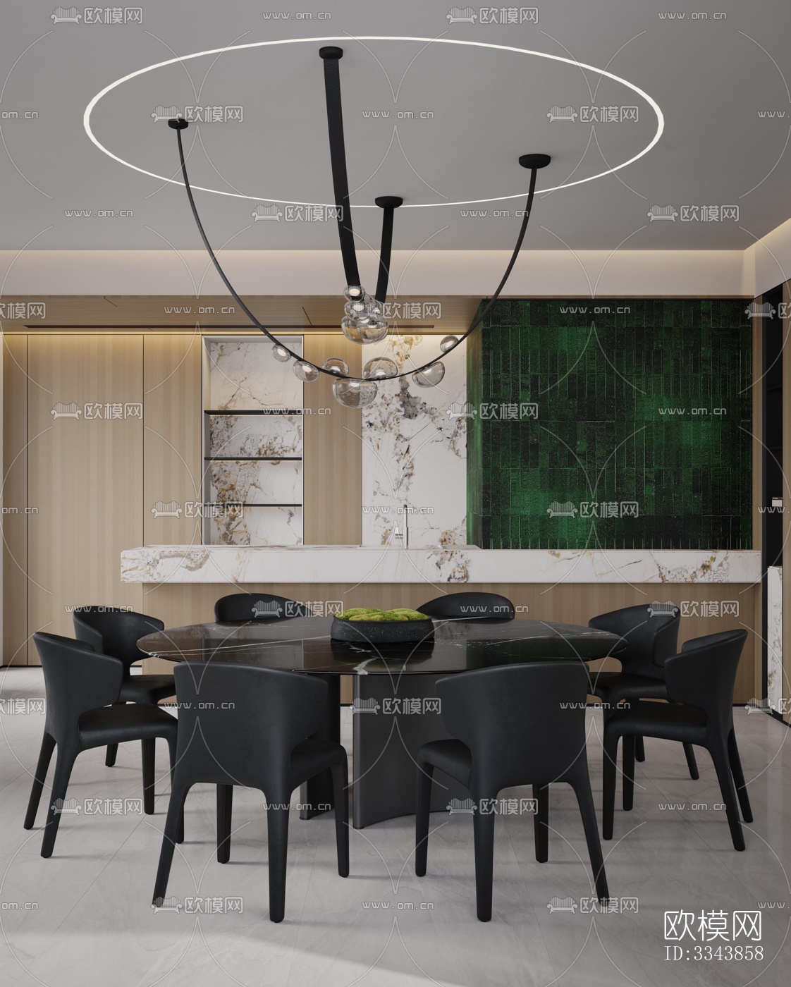 现代别墅效果图下载（渲染图13）