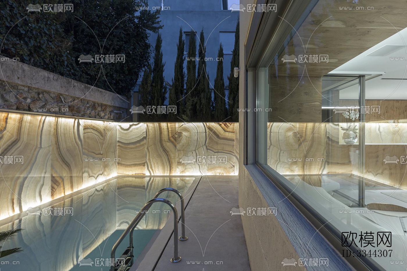 现代别墅效果图下载（渲染图7）