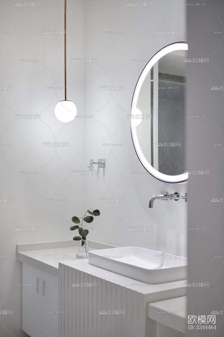 现代卧室效果图下载（渲染图5）