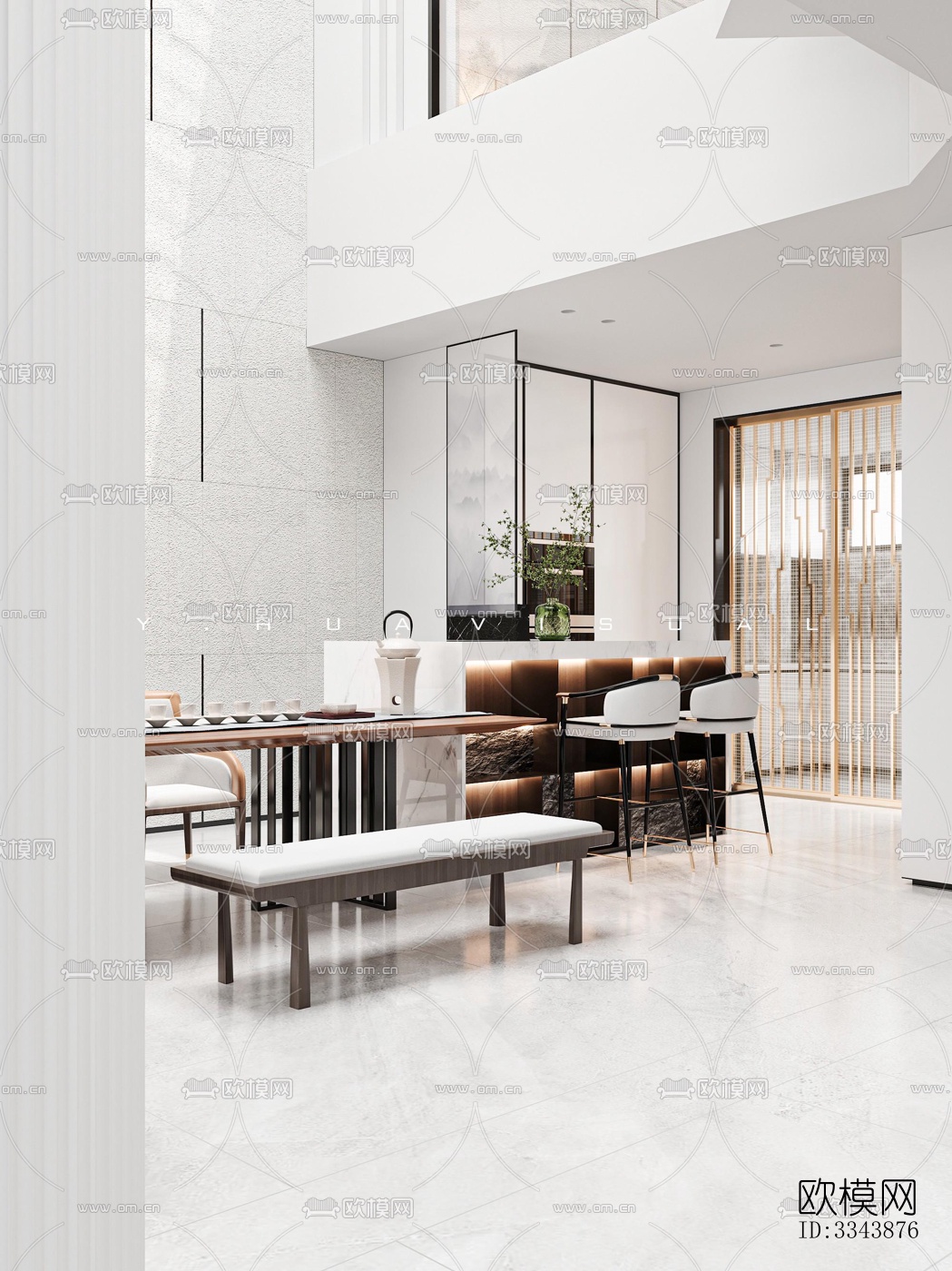 现代别墅效果图下载（渲染图6）