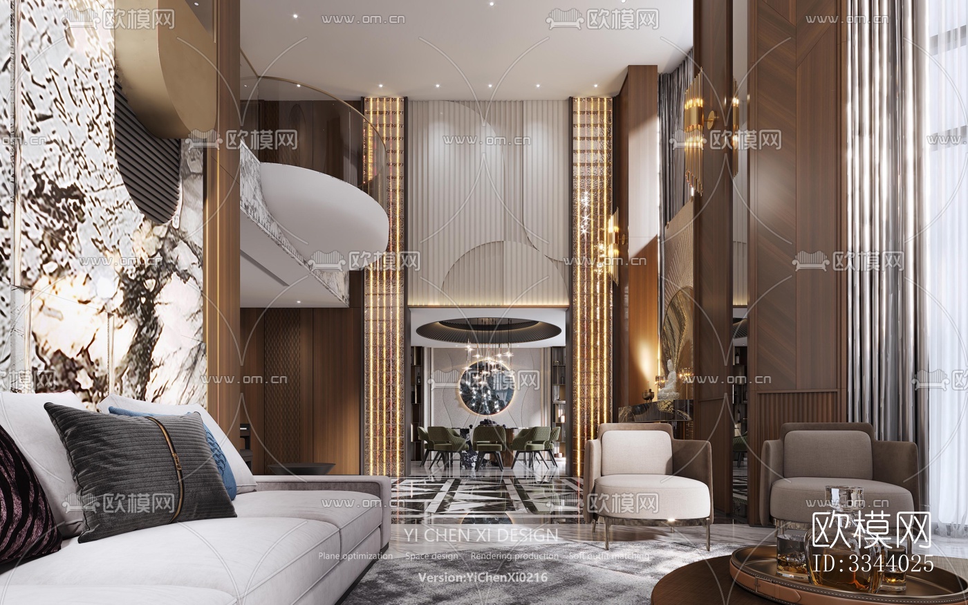 现代别墅效果图下载（渲染图13）