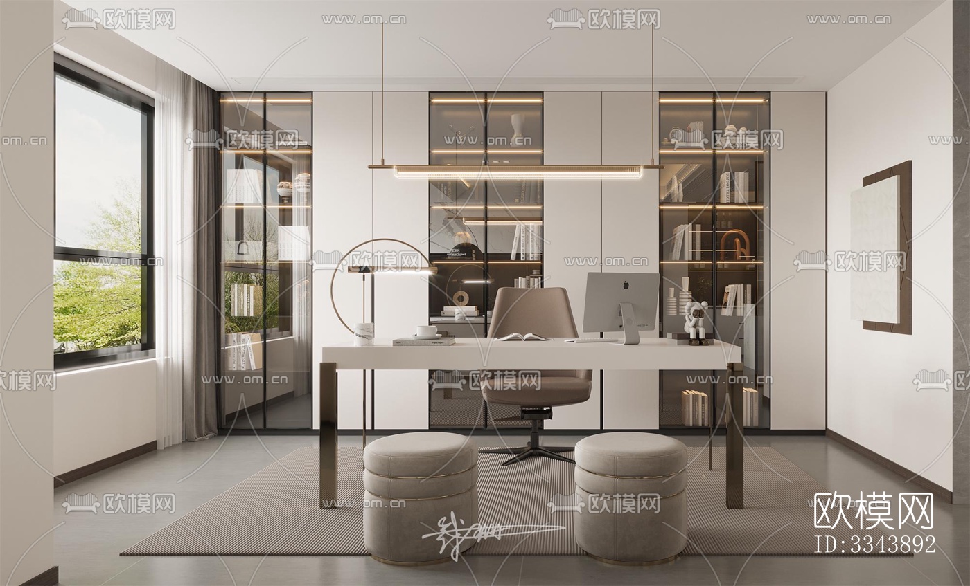 现代别墅效果图下载（渲染图3）