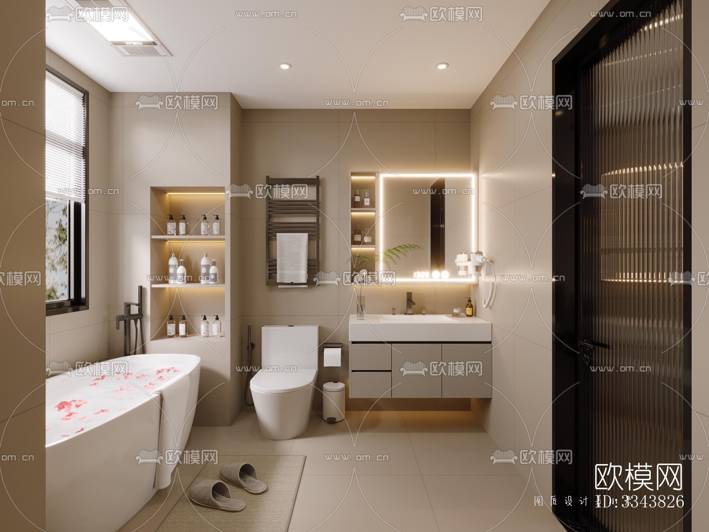 现代别墅效果图下载（渲染图5）