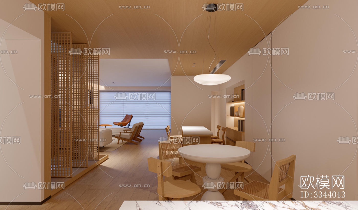 现代别墅效果图下载（渲染图6）