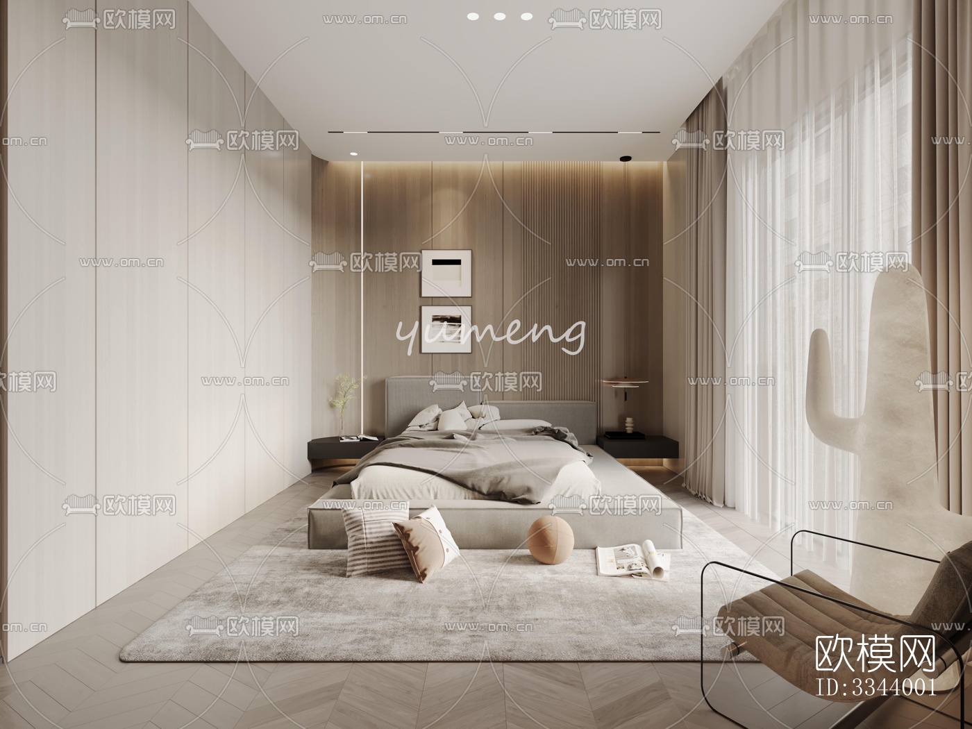 现代别墅效果图下载（渲染图7）