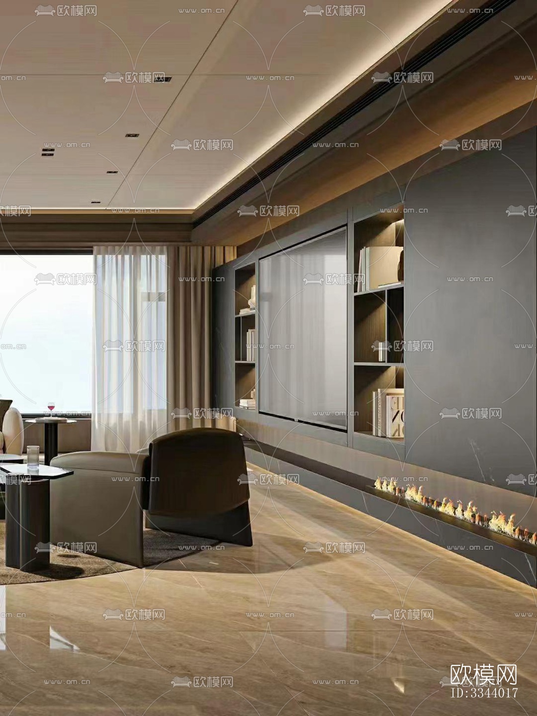 现代别墅效果图下载（渲染图2）