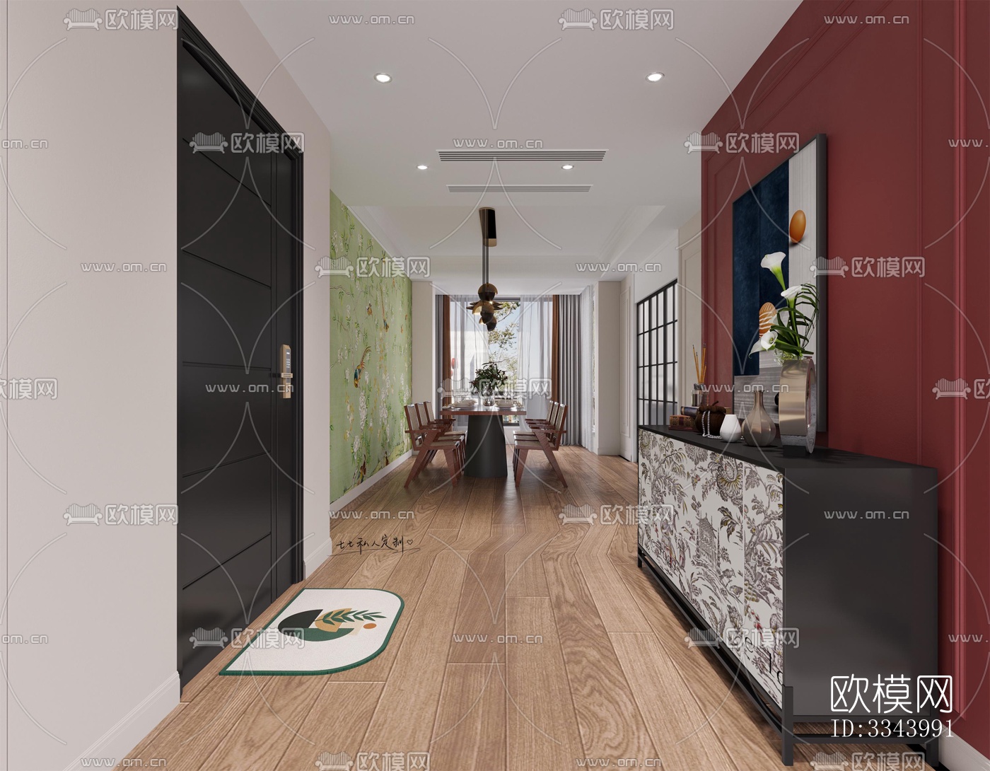 现代别墅效果图下载（渲染图2）