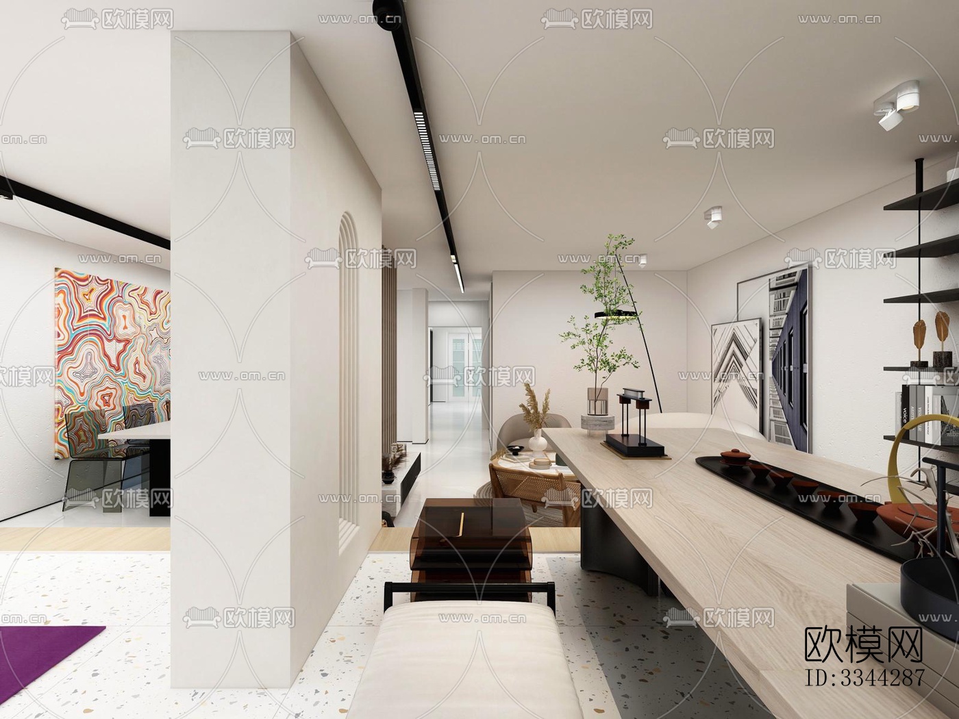 现代别墅效果图下载（渲染图6）