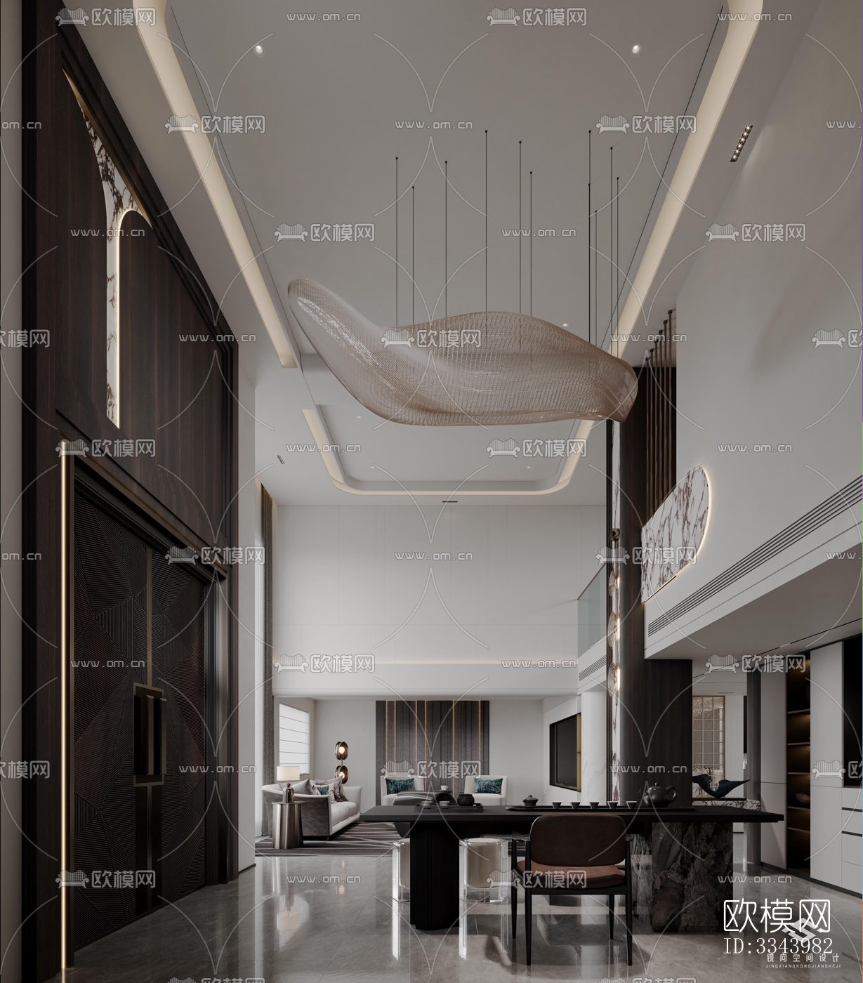 现代别墅效果图下载（渲染图5）