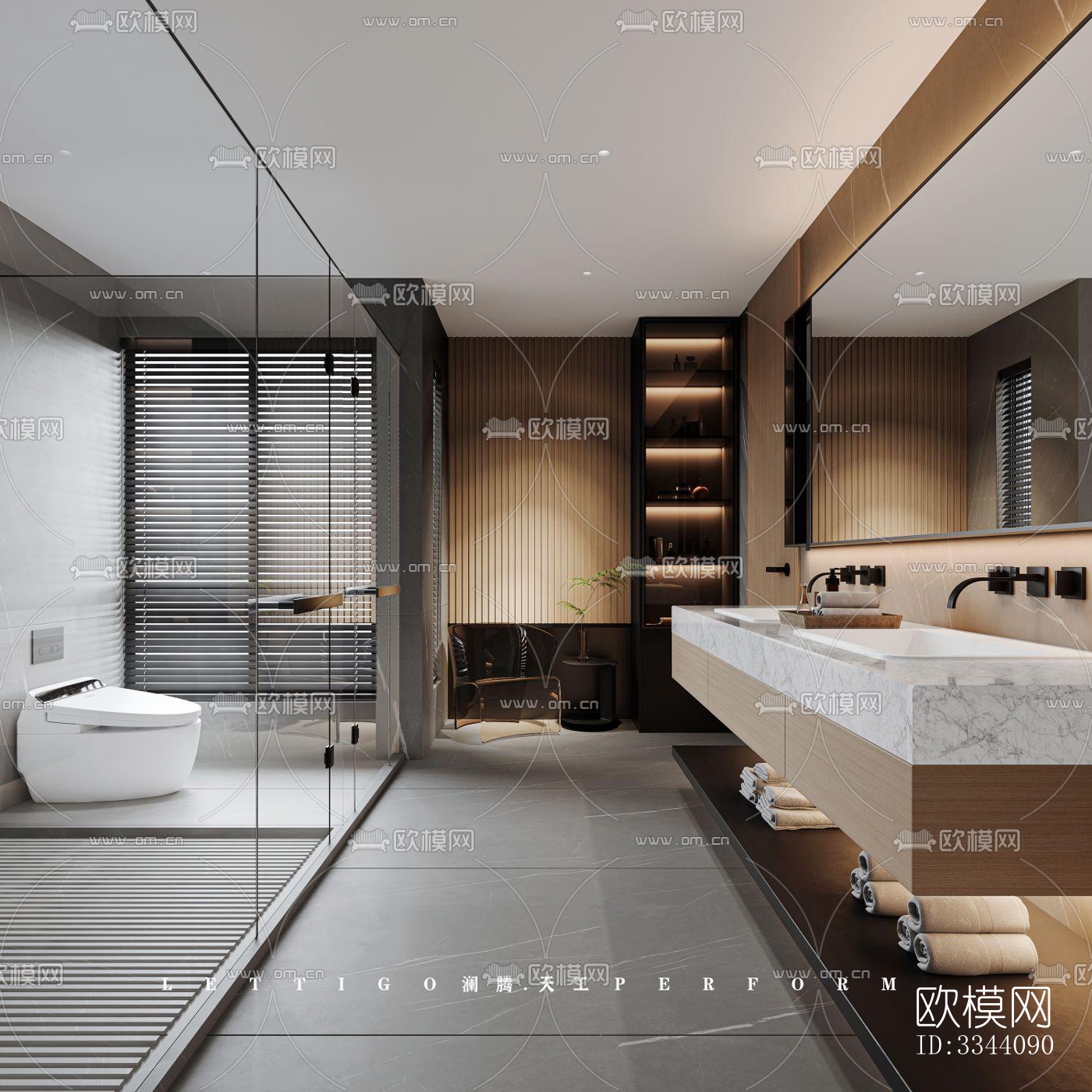 现代别墅效果图下载（渲染图9）