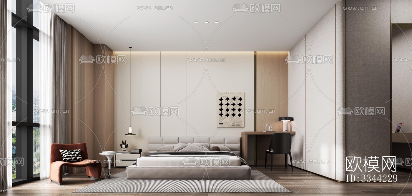 现代别墅效果图下载（渲染图10）