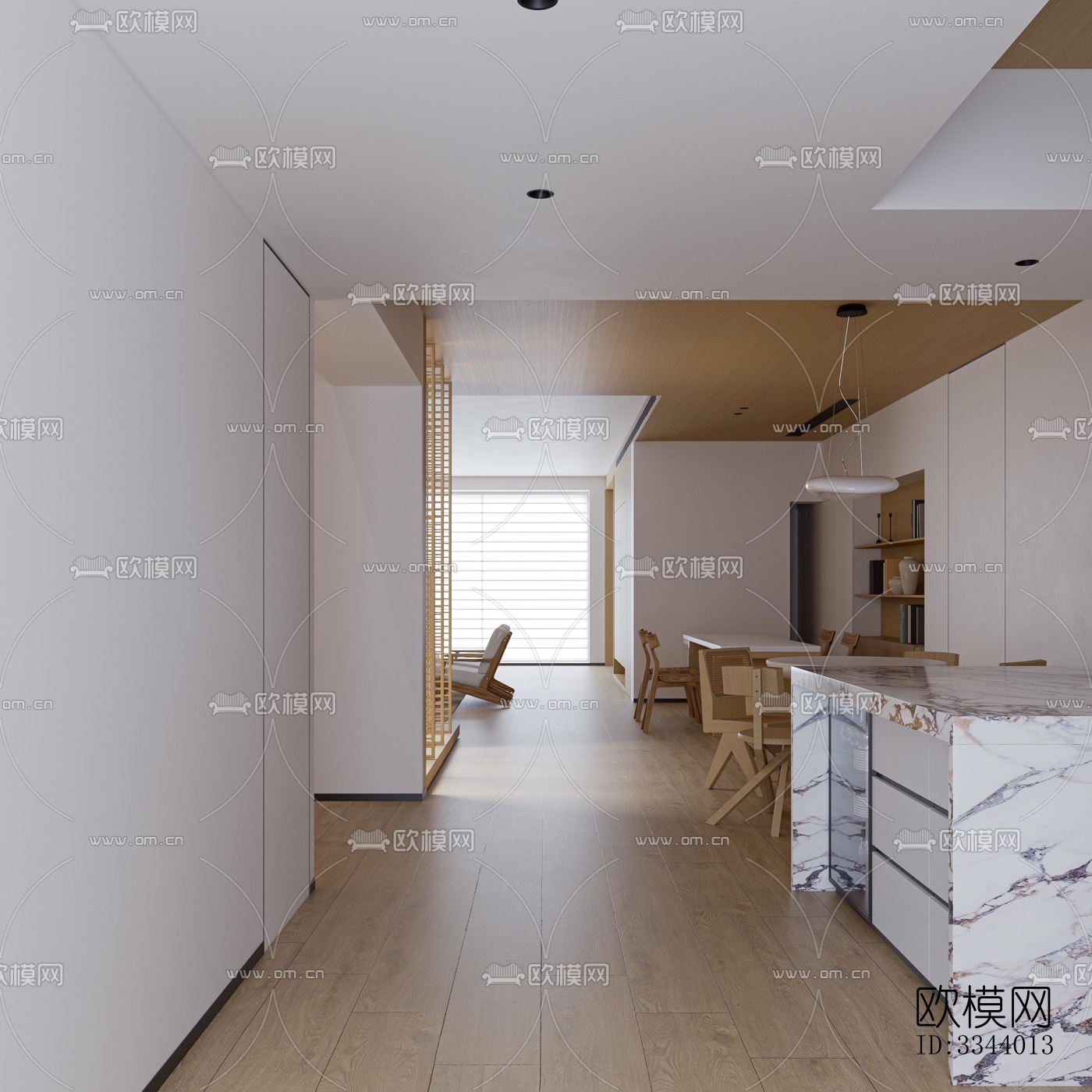 现代别墅效果图下载（渲染图15）