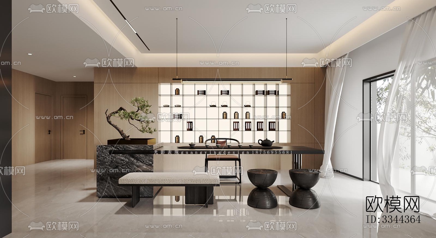 现代别墅效果图下载（渲染图6）