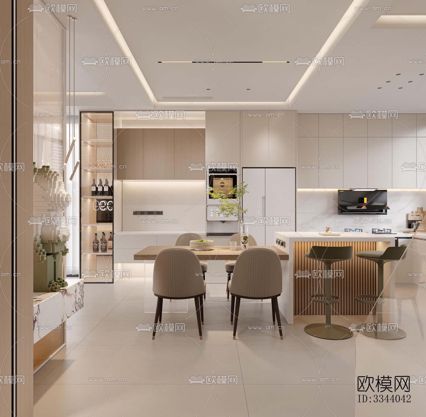 现代别墅效果图下载（渲染图7）