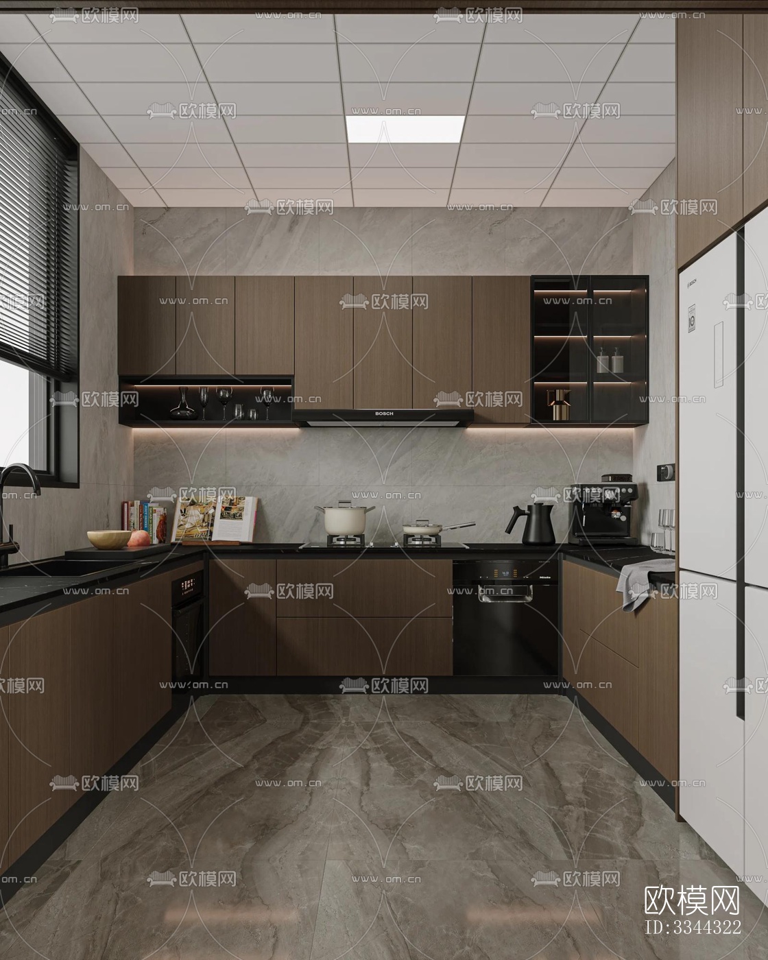 现代别墅效果图下载（渲染图8）