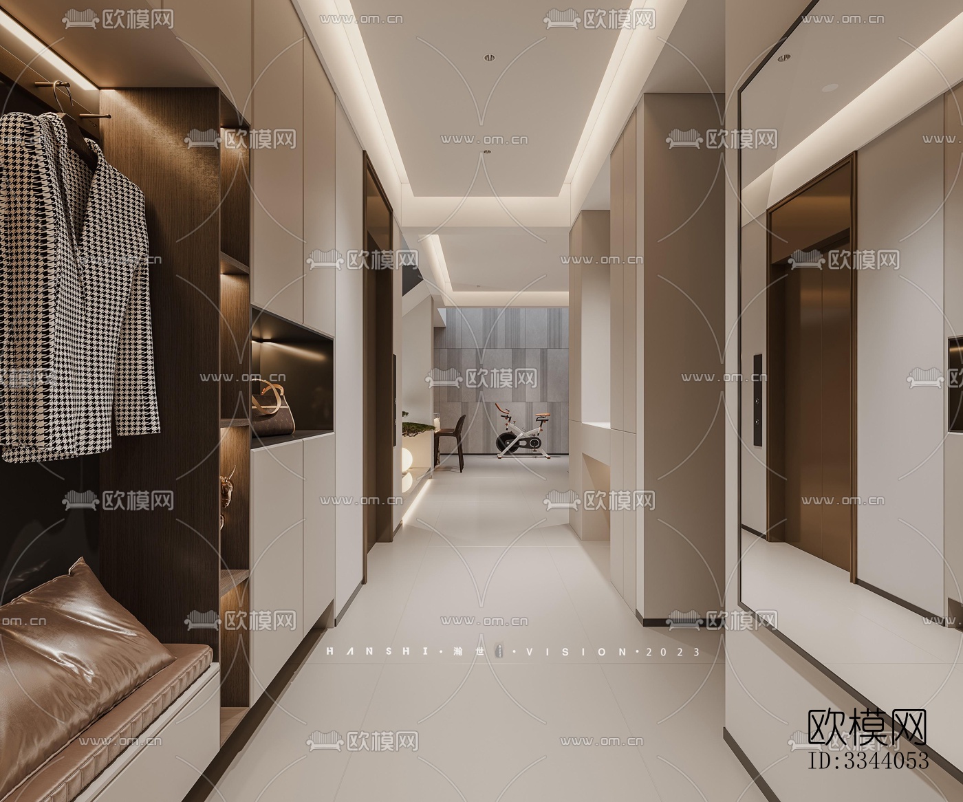 现代别墅效果图下载（渲染图7）