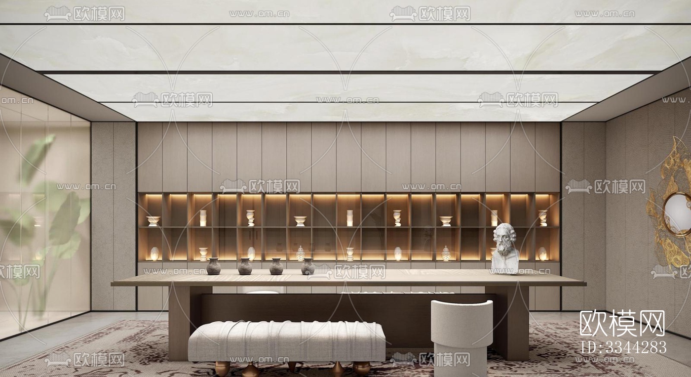 现代别墅效果图下载（渲染图6）