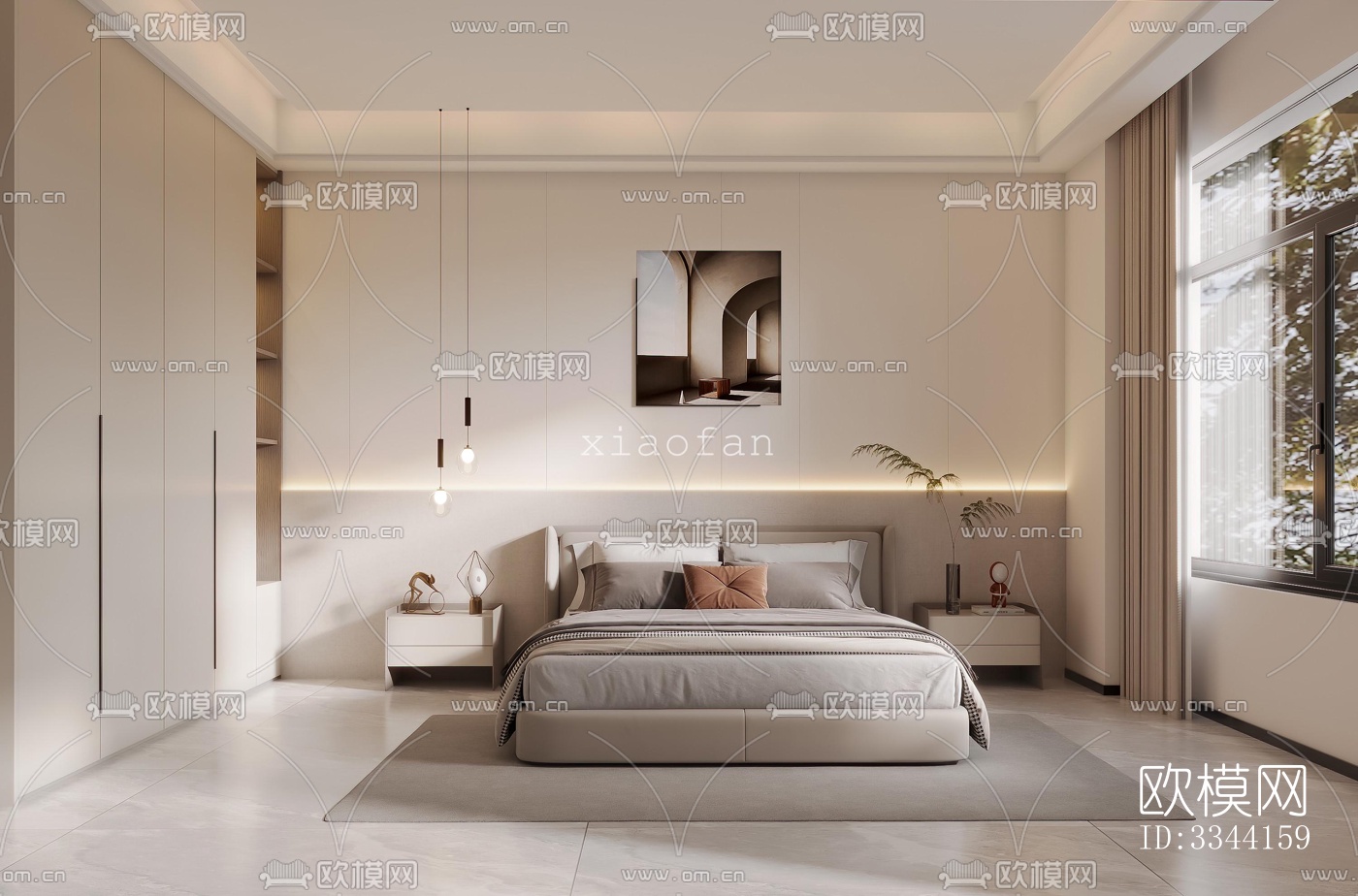 现代别墅效果图下载（渲染图5）