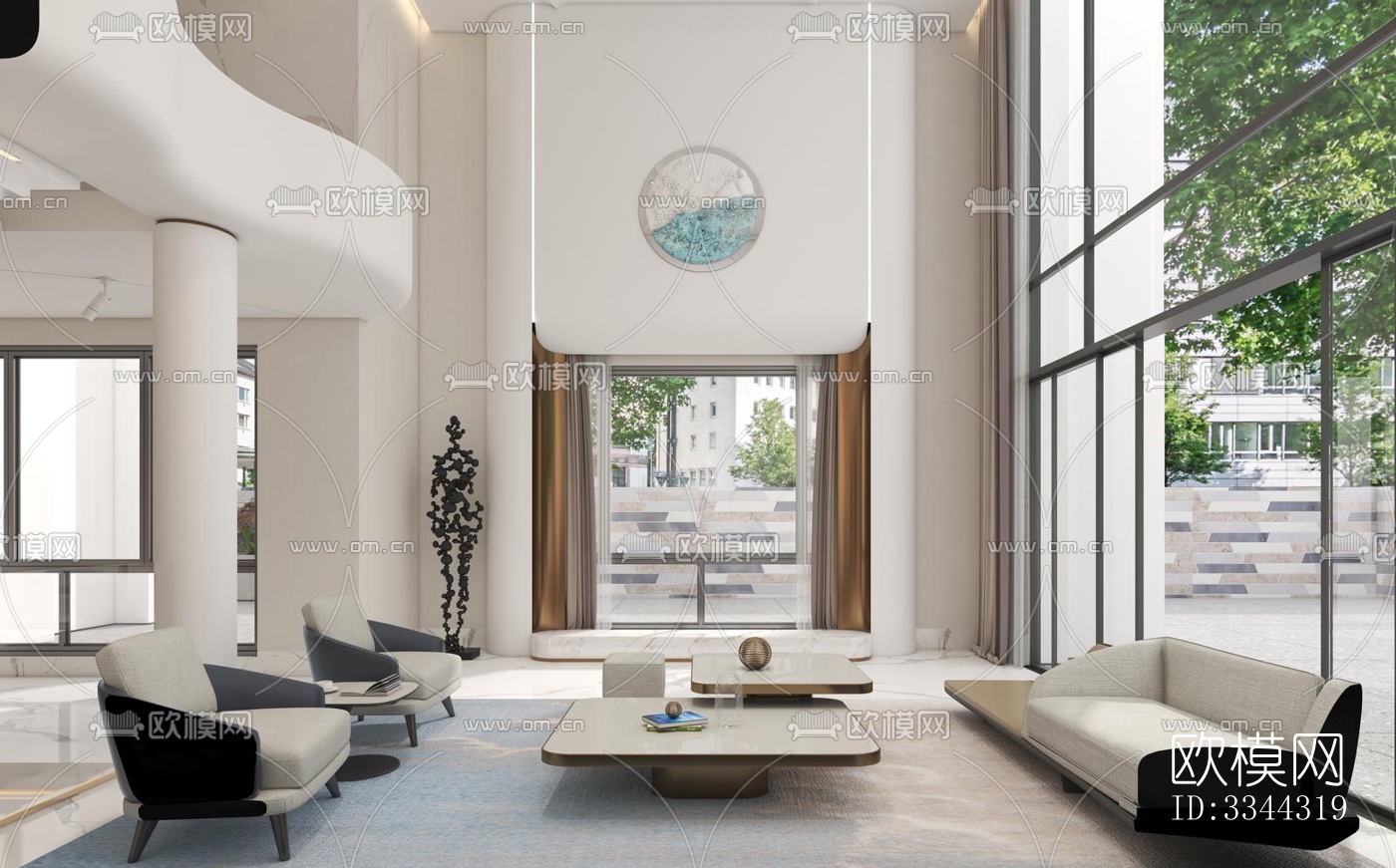 现代别墅效果图下载（渲染图2）