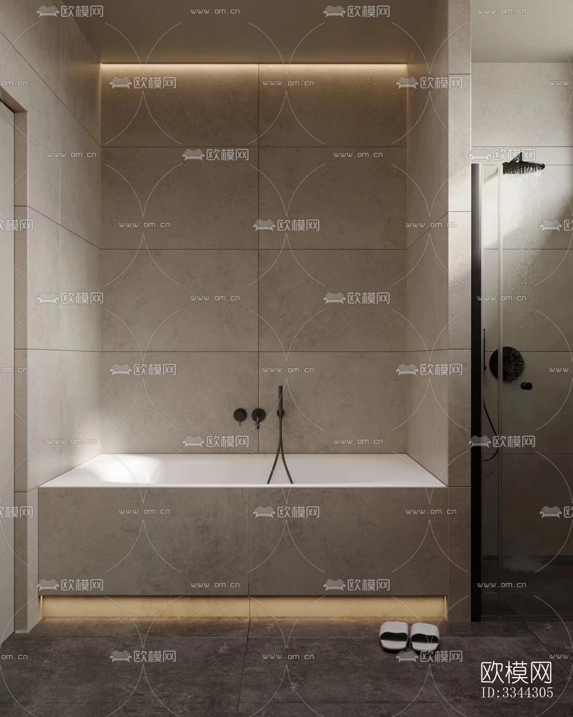 现代别墅效果图下载（渲染图3）