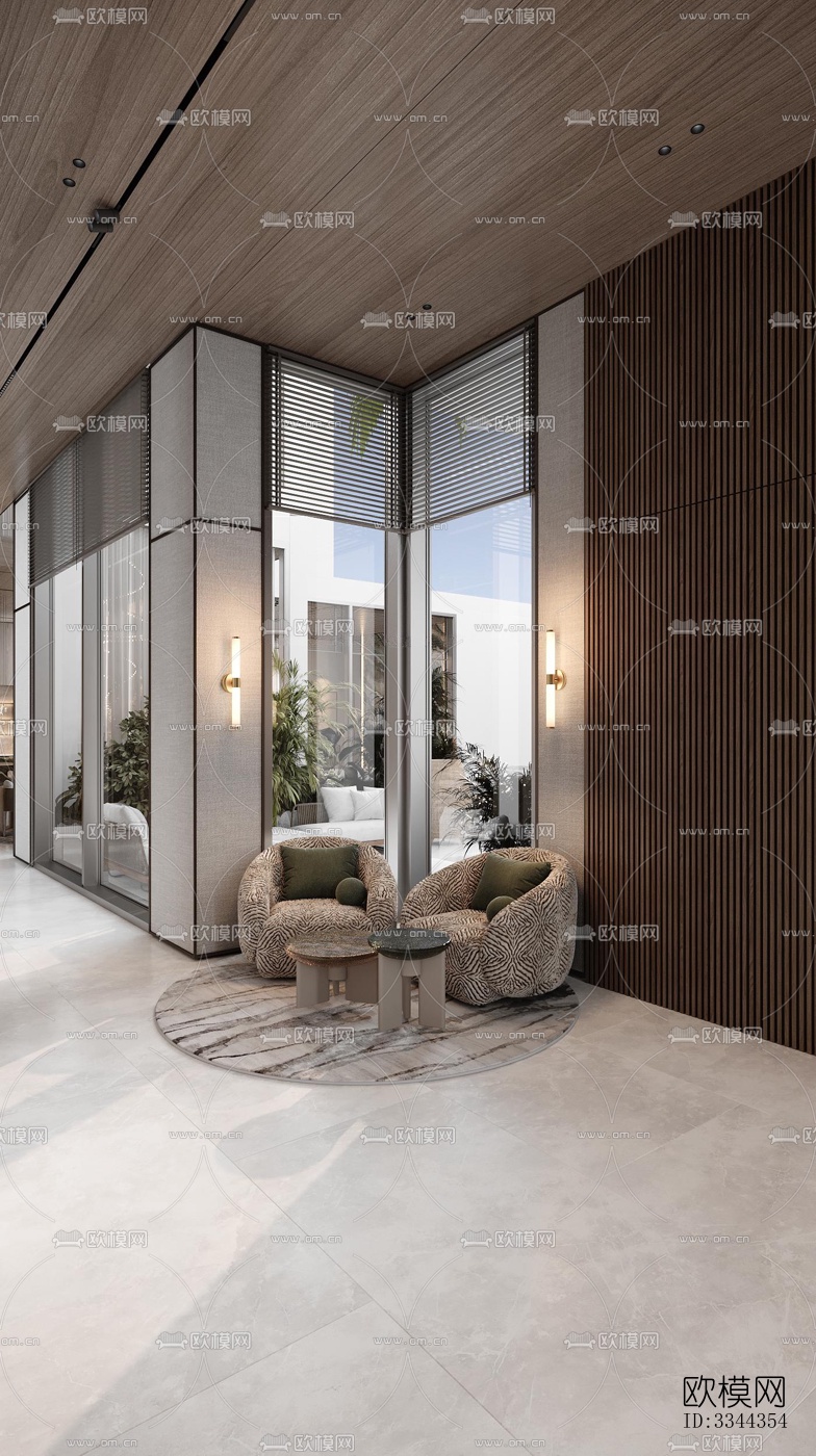 现代别墅效果图下载（渲染图13）