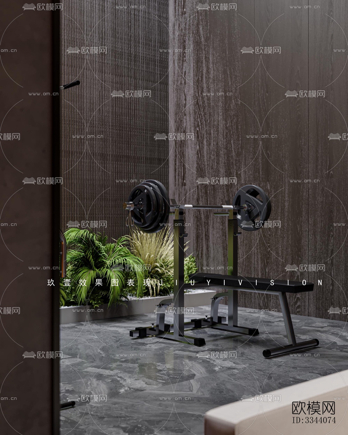 现代别墅效果图下载（渲染图2）