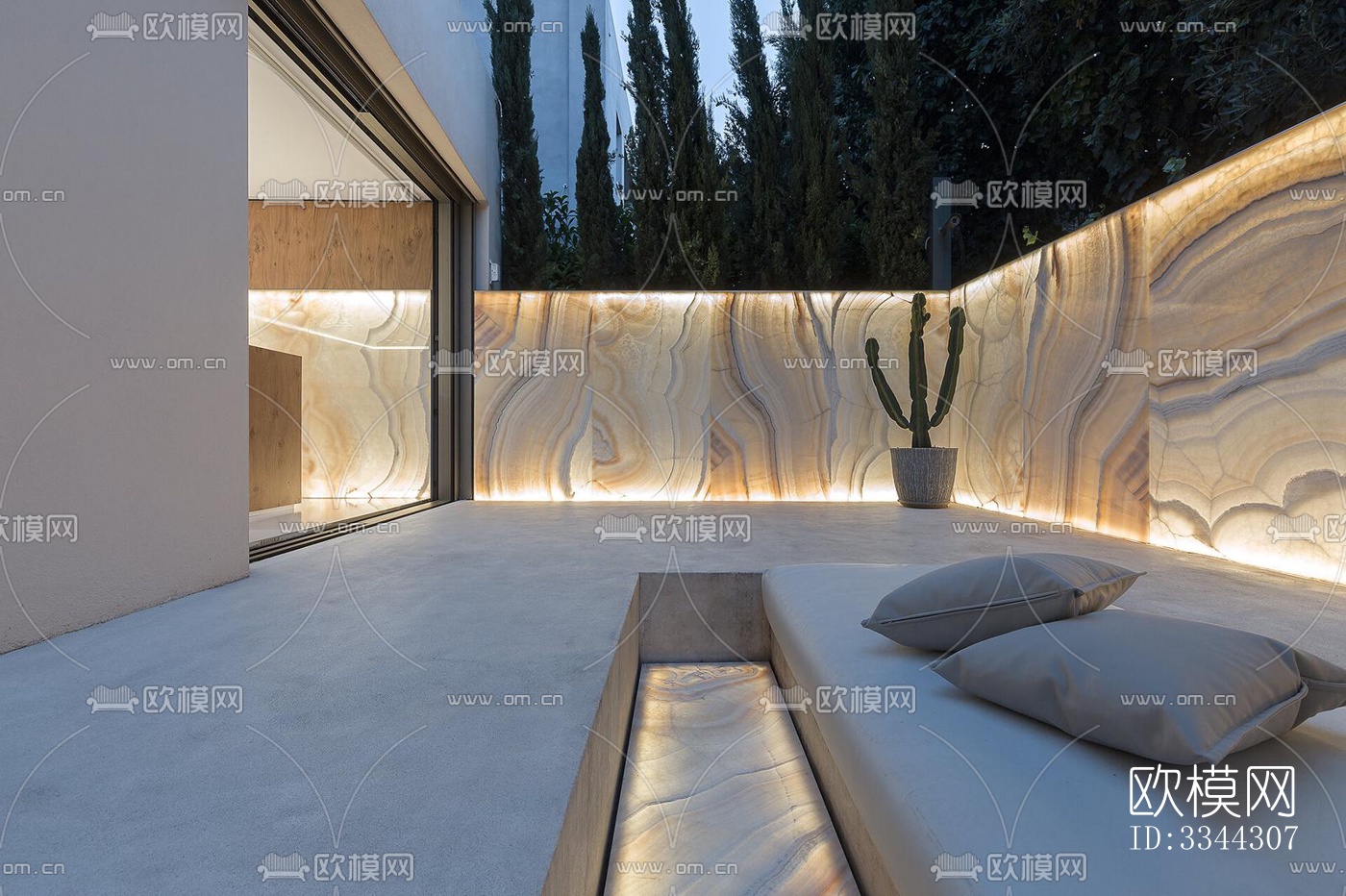 现代别墅效果图下载（渲染图6）