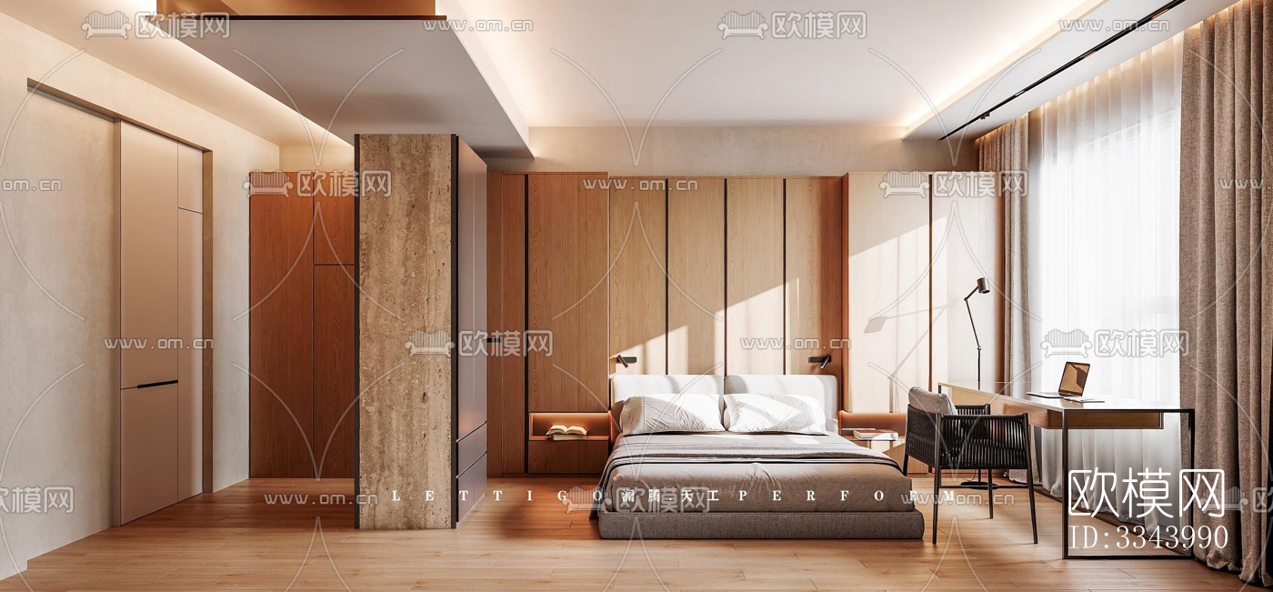 现代别墅效果图下载（渲染图2）