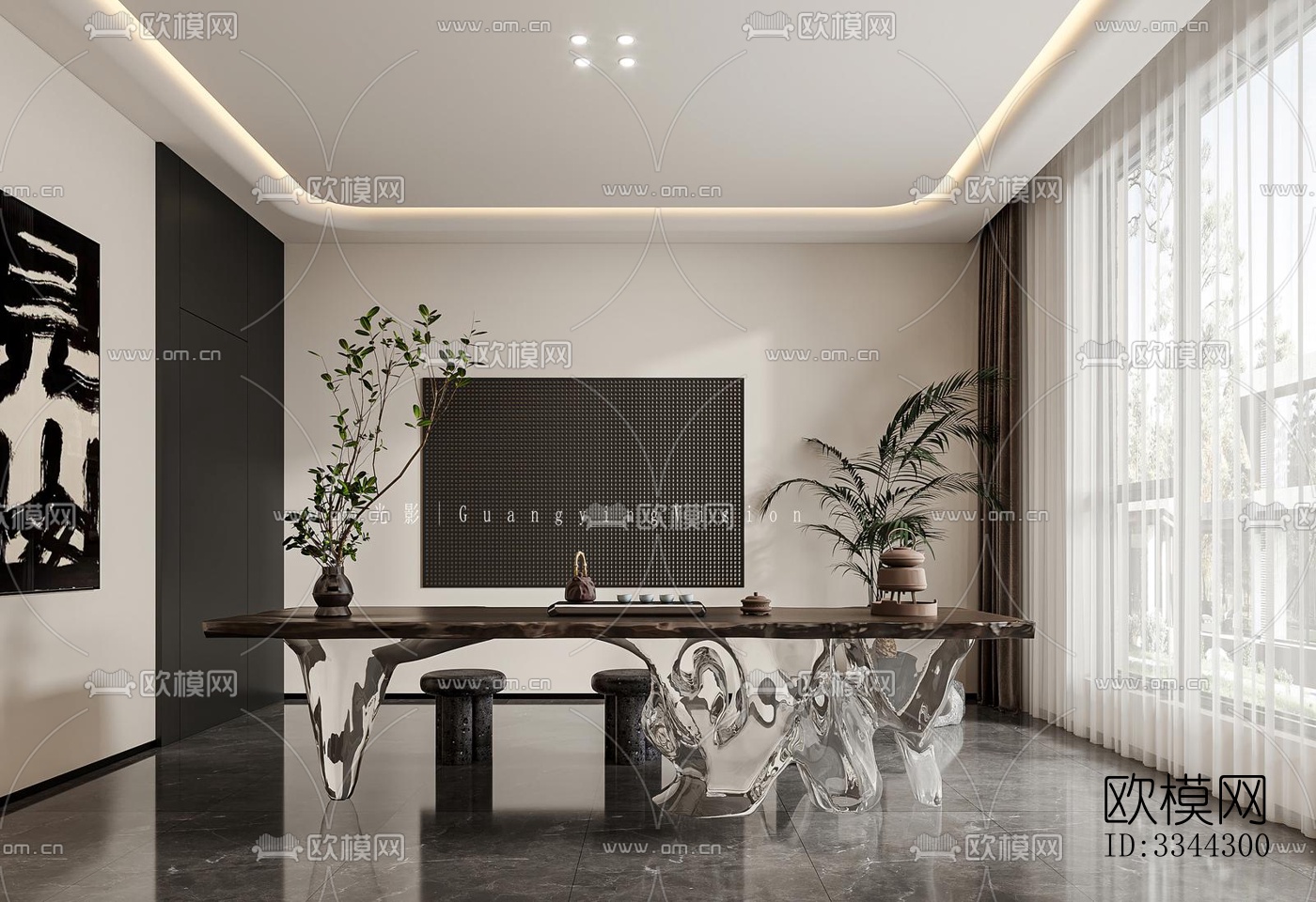 现代别墅效果图下载（渲染图5）