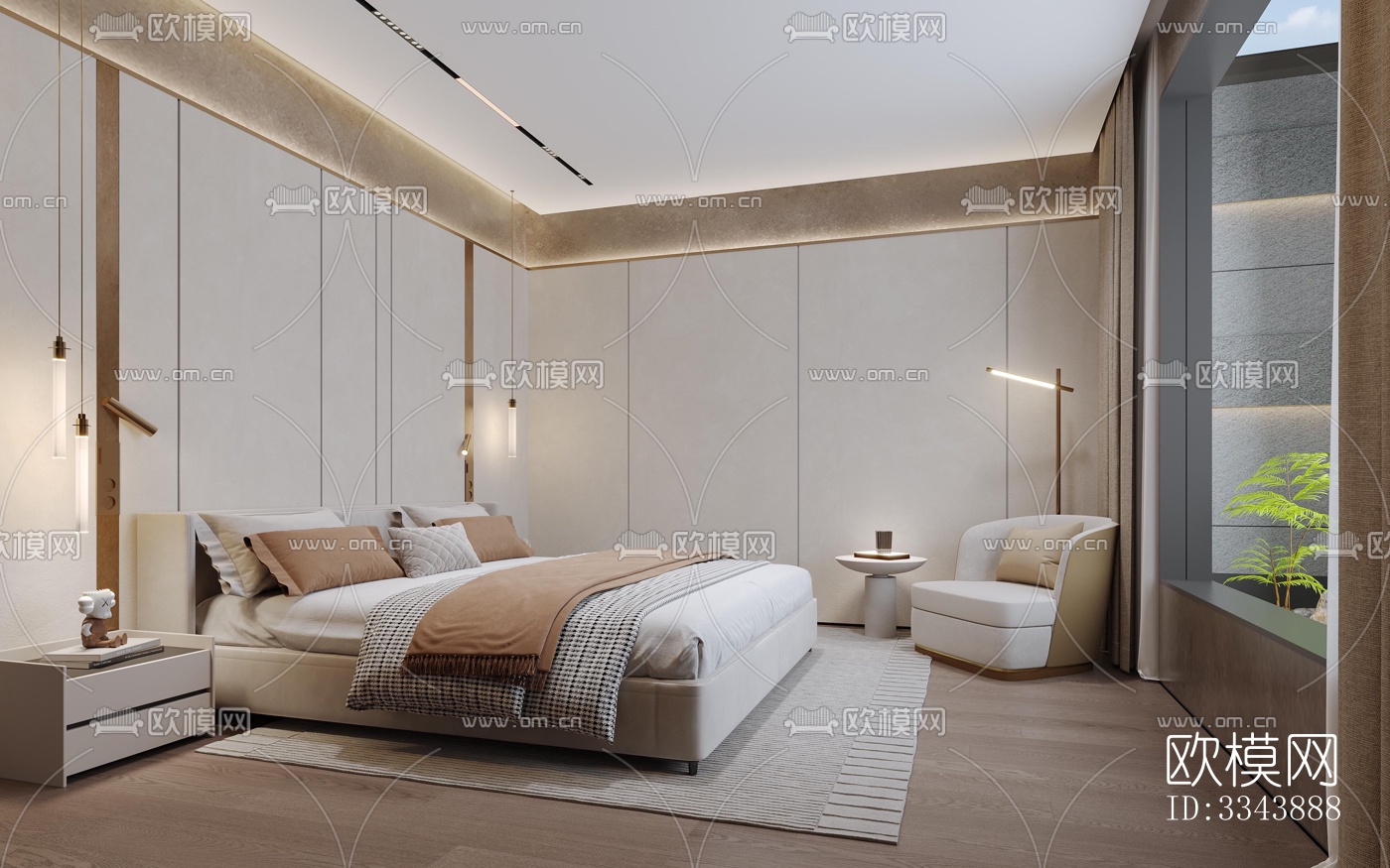 现代别墅效果图下载（渲染图6）