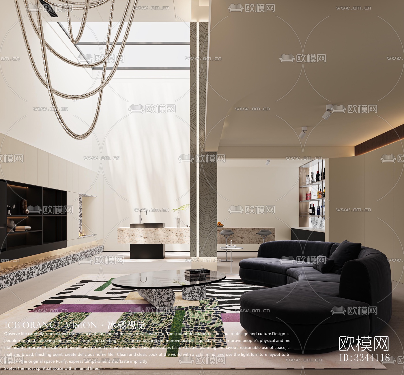 现代别墅效果图下载（渲染图11）