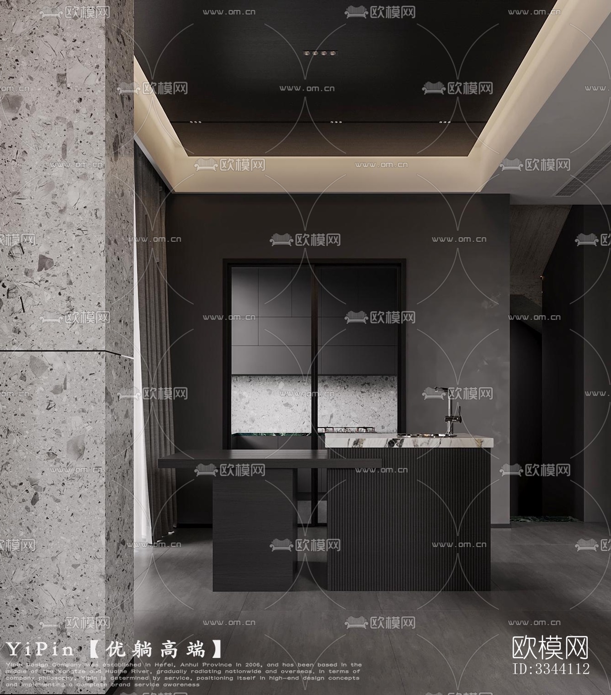 现代别墅效果图下载（渲染图13）