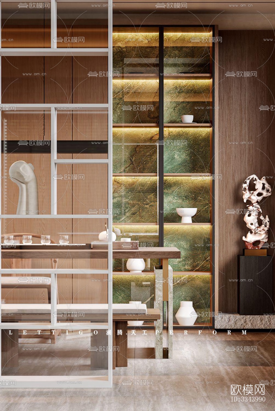 现代别墅效果图下载（渲染图10）