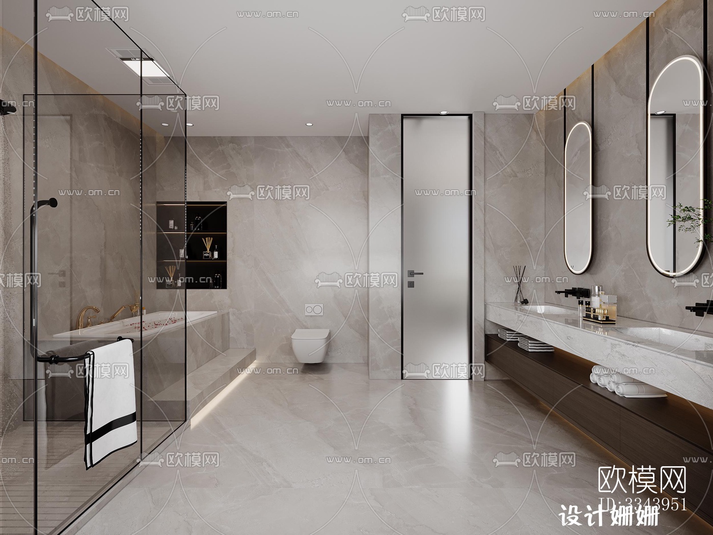 现代别墅效果图下载（渲染图2）