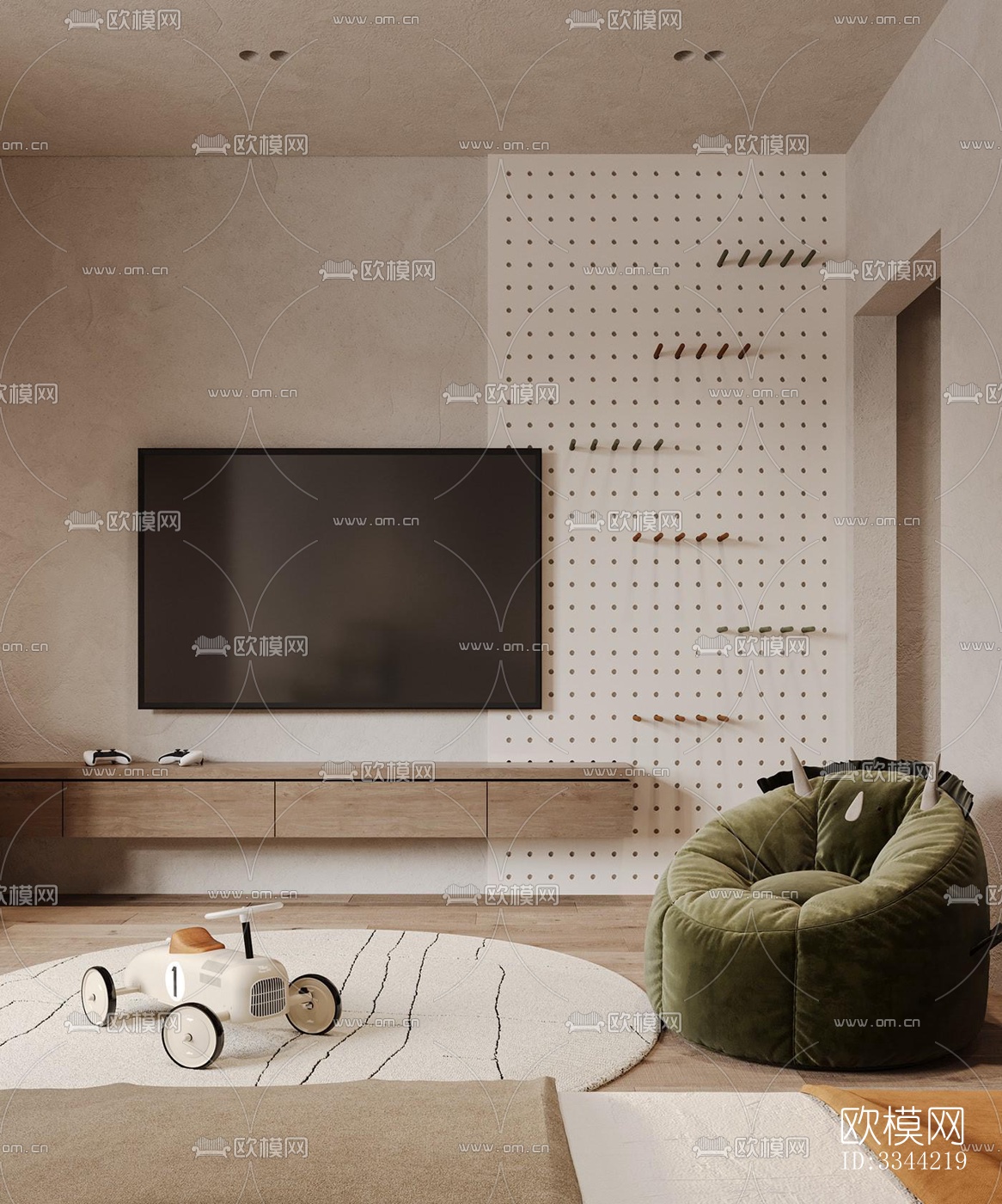 现代别墅效果图下载（渲染图6）