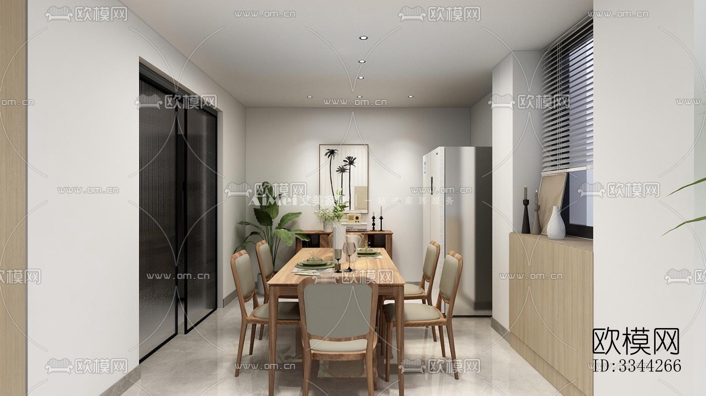 现代别墅效果图下载（渲染图7）