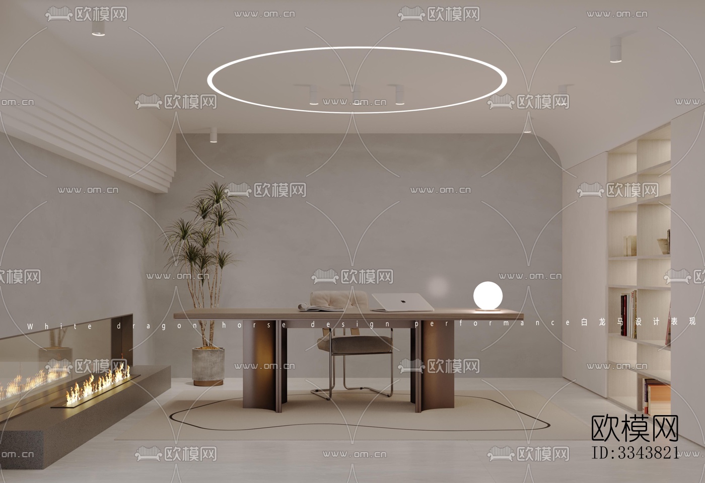 现代别墅效果图下载（渲染图2）