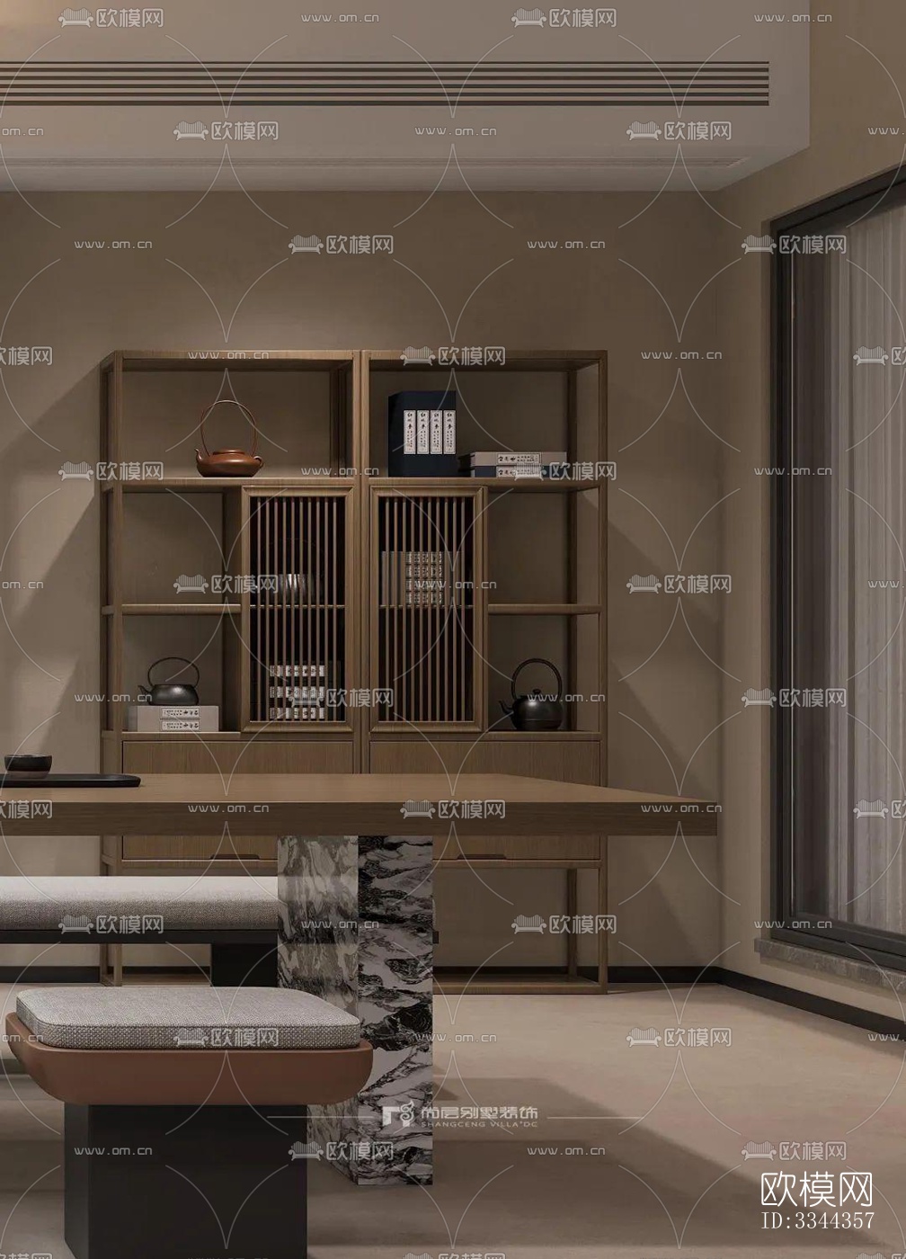 现代别墅效果图下载（渲染图8）