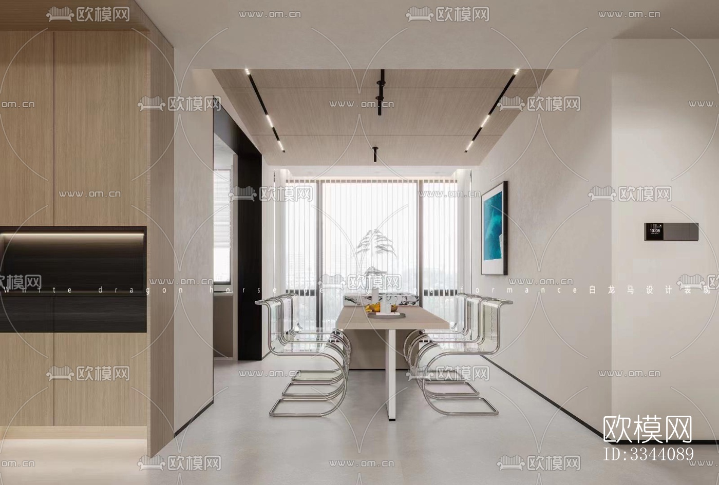 现代别墅效果图下载（渲染图1）