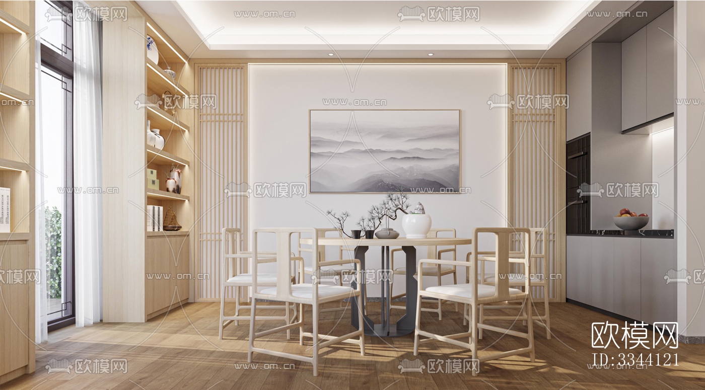 现代别墅效果图下载（渲染图7）