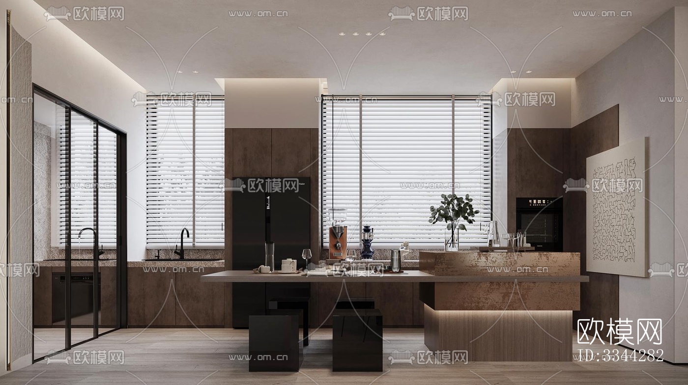 现代别墅效果图下载（渲染图3）