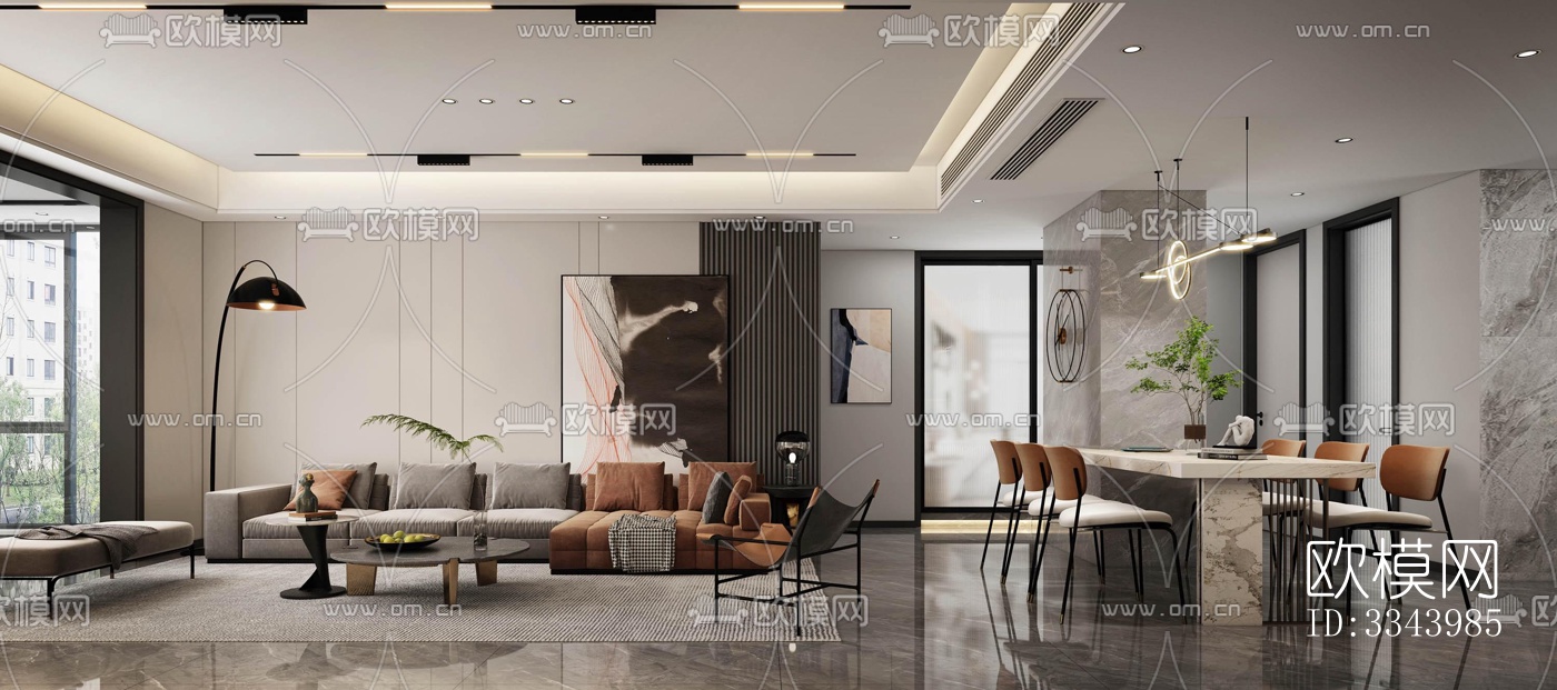 现代别墅效果图下载（渲染图6）