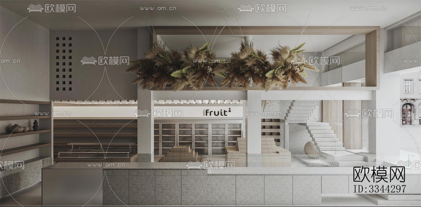 现代别墅效果图下载（渲染图4）