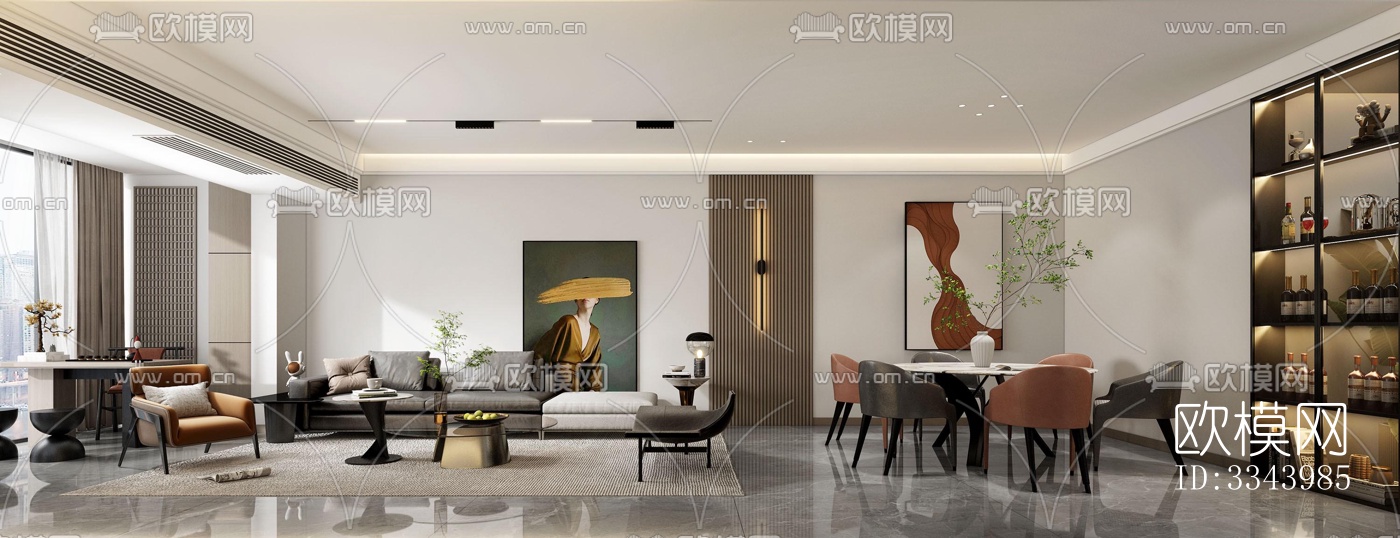 现代别墅效果图下载（渲染图12）