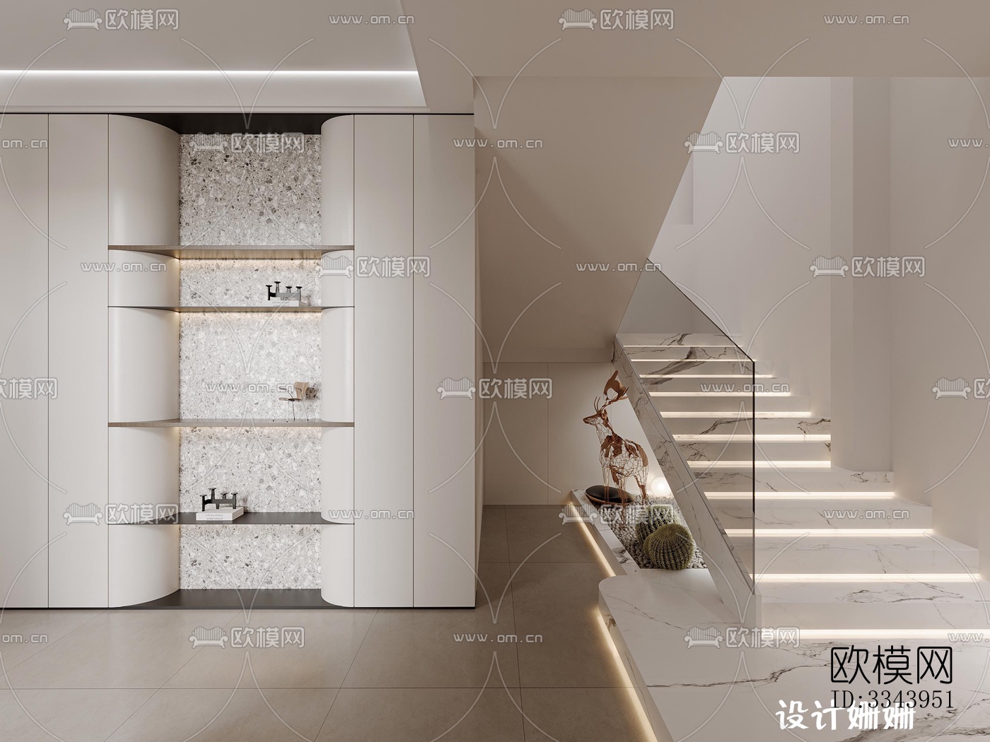 现代别墅效果图下载（渲染图14）